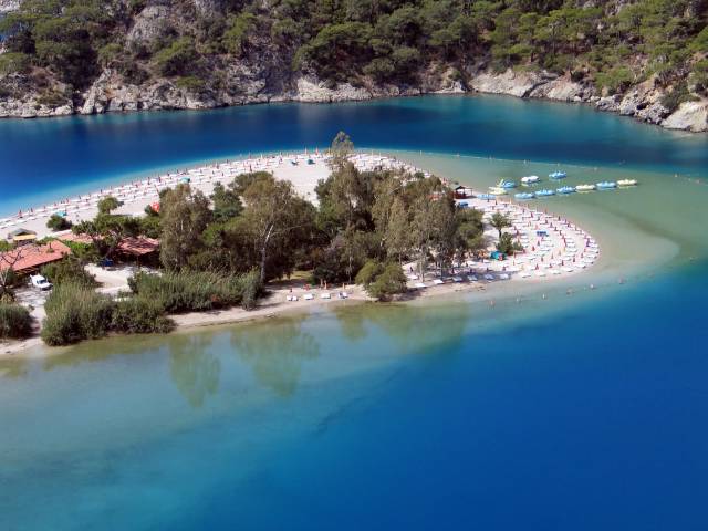 Blue lagoon at Olu Deniz
